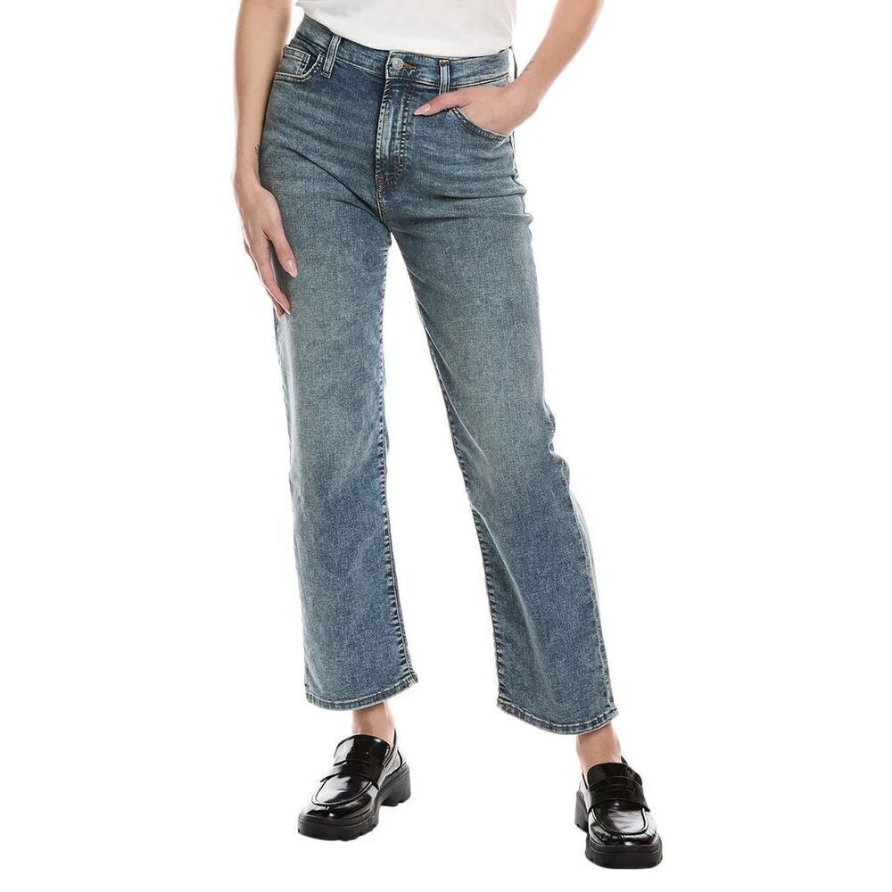 Hudson Jeans Noa Odelay High Rise Straight Leg Ankle Denim Size 28